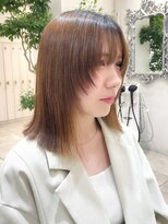 ザックラフィネ(ZACC raffine)&nbsp;前髪カット/サイドバング/縮毛矯正/顔まわりレイヤー/