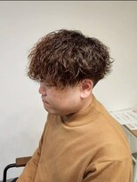 サイクル(CYCLE)&nbsp;MEN'S HAIR/波巻きツイストスパイラル/リバースセンターパート