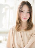 mod's天神/ミルクティーブロンドシャギーカット顔周りレイヤーa