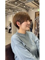 ソイデュエ 梅田(soi due)&nbsp;コンパクトショート×ベージュカラー♪