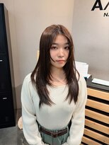 アイリー 名古屋(A/LEE)&nbsp;レイヤーカット/ウォームブラウン