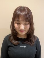 ランフィー(ramphy)&nbsp;ミディアムレイヤーカット