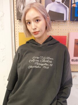 ルーム(Loom.) ハイトーンボブ ハイライト デザインカラー レイヤー
