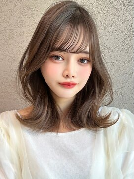 ロンド アンブル 四条烏丸(Lond ambre) 平野実花/くびれ/レイヤーカット/髪質改善/ブラウン/カラー