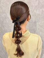 ランガリ ヘアアンドスパ(Rangali Hair&Spa)&nbsp;タイト編みおろし/ヘアセット