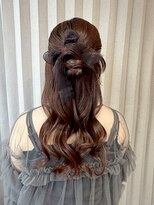 ミラ(Mila) ツヤツヤに!大人カチモリハーフアップ☆結婚式/お呼ばれヘア