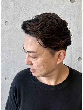 バーバーバー ナカノ(BARBER BAR NAKANO) 50代　色気リバイバルショート