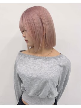 ジュイル シブヤ(JEWIL SHIBUYA) ブリーチ2回以上で叶えるピンクベージュカラー