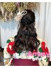 ヘアセット+袴着付け¥16,500