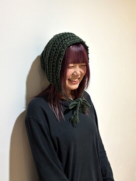 キャパ セントラル 天神 大名店(CAPA central) カシスピンク ハイトーン ブリーチカラー 髪質改善 艶髪 10代