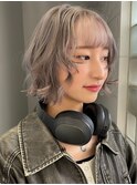 原宿 グレージュ &nbsp;シルバーカラー パープルカラー