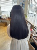 美髪縮毛矯正☆まとまり重視の低めレイヤーストレート