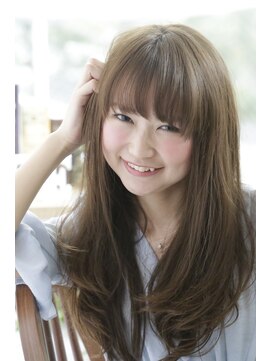 ミール(Meel) 柔らかウェーブにシースルーアッシュ♪