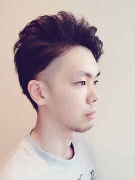 ルシード スタイル サーヴ(LUCIDO STYLE SERVE) ワイルドツーブロック　ネオ七三　アップバング