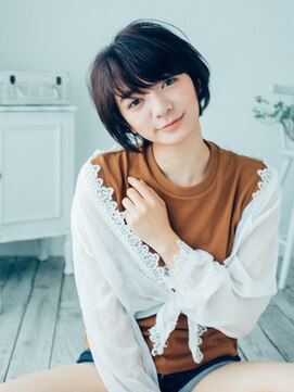 アンブル リュクス 池袋(amble luxe) イルミナカラー　ボブ