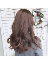 ヘアーアンドアイラッシュサロンブブ(BluBlu) 大人ツヤ髪ブラウンベージュ