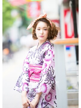 プレミアモデルズ 中野店(Premier Models) モテ髪浴衣アップスタイル☆