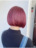 ＊めちゃくちゃ格好良いピンクパープルに染めたちびま○子ちゃん