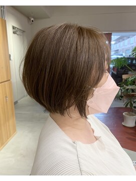 ディードットログ 大和西大寺店(D.Log) 【赤味撲滅！】ブリーチなしでオリーブベージュ♪