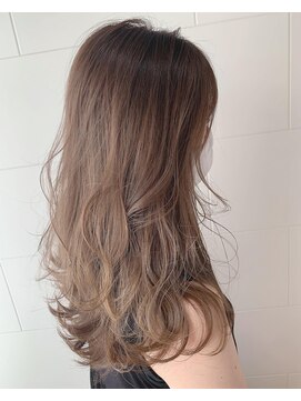 ルポ 京都四条河原町店(repos) 透明感のあるハイライトカラー