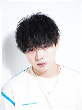 アルファ 新宿(alpha) フェザーパーマ/刈り上げセンターパート/サーフカール[新宿]