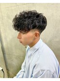 【大人気スペインカール】スペインカール×フェードカット