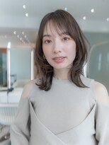 メゾンバイハバナ(maison by HAVANA)&nbsp;大人ガーリープリカールチョコレートベージュレイヤーボブ