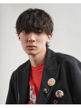 ゴールドシブヤ(GOALD SHIBUYA) センターパート波巻きスパイラルツイストスパイラル刈り上げ