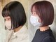 ミルヘアデザイン(mil hair design)の写真/透け感のあるショートスタイルが大人気◎高い再現性で自宅でも簡単スタイリング＊[ショートボブ/ブリーチ]