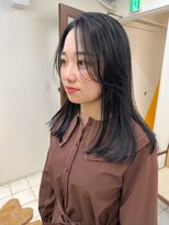 アム(amu)&nbsp;髪質改善酸性ストレート/ぷつっとミディアム/地毛風縮毛矯正