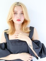 ヘアサロン ガリカ 表参道(hair salon Gallica) 【柴田優香】ケアブリーチでつくる上質な艶ハイトーンブロンド
