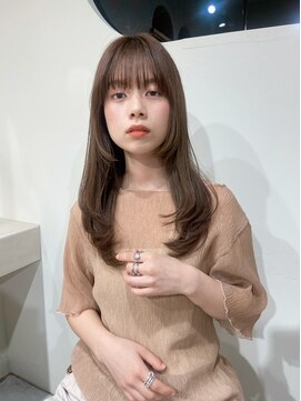 エレン 池袋(ElEn.) 顔タイプ診断×骨格診断でロングの似合わせ小顔カット