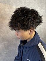 ヘアーアトリエルキナ(hair atelier LUCINA)&nbsp;波巻きパーマ メンズ メンズカット メンズパーマ