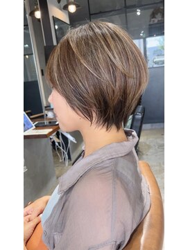 ザ シー 海老名(The C) 30代40代50代小顔◎大人ウルフレイヤーショートボブTheC海老名