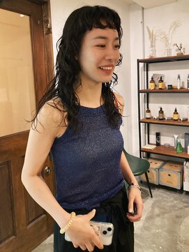 ハニーマスタード(HONEY MUSTARD) curly wave