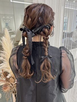 グッディ 岡山下中野店(GOOD-DAY) もこもこツインアレンジ *ACO