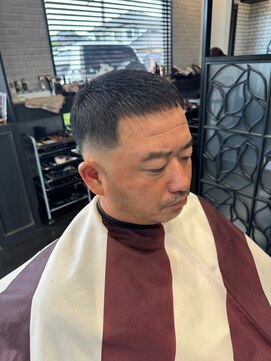 ヒロザバーバー(HIRO THE BARBER) クロップ　宇部市/理容室/理容院/メンズカット