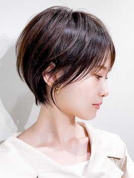 シカタ シーカ 鎌倉(CICATA/ShIKA.) 【小顔似合わせ】30代40代前髪あり丸みくびれショート3