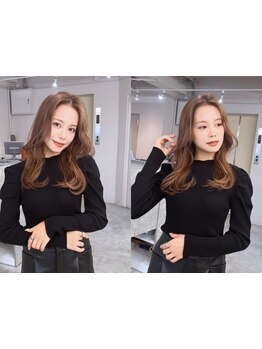 顔周りのデザインにこだわるカット×デザインカラーで、あなたの魅力を引き出します！