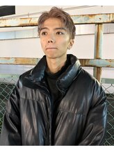 メンズのハイトーンカラーもお任せください