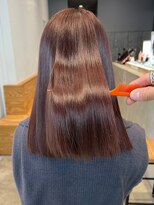 アイティーバイアルバム 藤沢店(IT by ALBUM)&nbsp;透明感カラーくすみベージュオリーブカラー秋色_ba497791