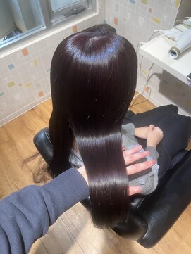 アヴァンス 天王寺店(AVANCE.) 髪質改善カラー×ピンクブラウン