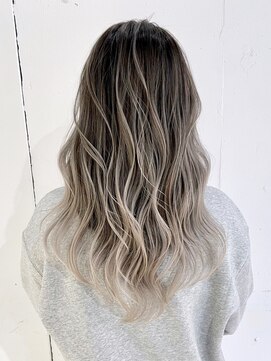 シオン(shion) 似合わせカットマロンベージュメルティカラー_ba488742