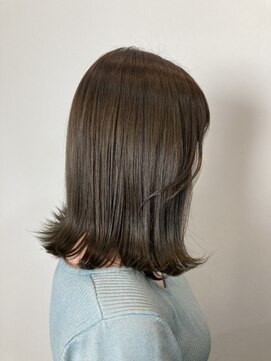 エイトヘアー(8 HAIR) オリーブグレージュ×ボブ