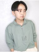 天神【BIRTH】センターパートハンサムショート　2