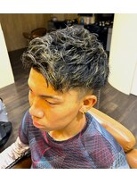 ヘアーステーショントップ(hair station TOP)&nbsp;ツーブロショートメッシュ