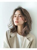 *オリーブグレージュ レイヤーカット 梅田*