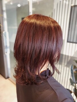 ジールヘアー(GIIL HAIR) ボルドーカラー