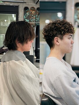 ボンド 三軒茶屋(Bond) メンズパーマbefore＆after◎三軒茶屋 RYUKI メンズカット