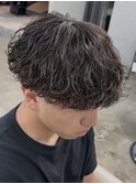 熊本波巻きパーマ マッシュ MEN'S HAIR 